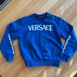 Versace Royal Blue 3 Toddler  sweatshirt/sweater
